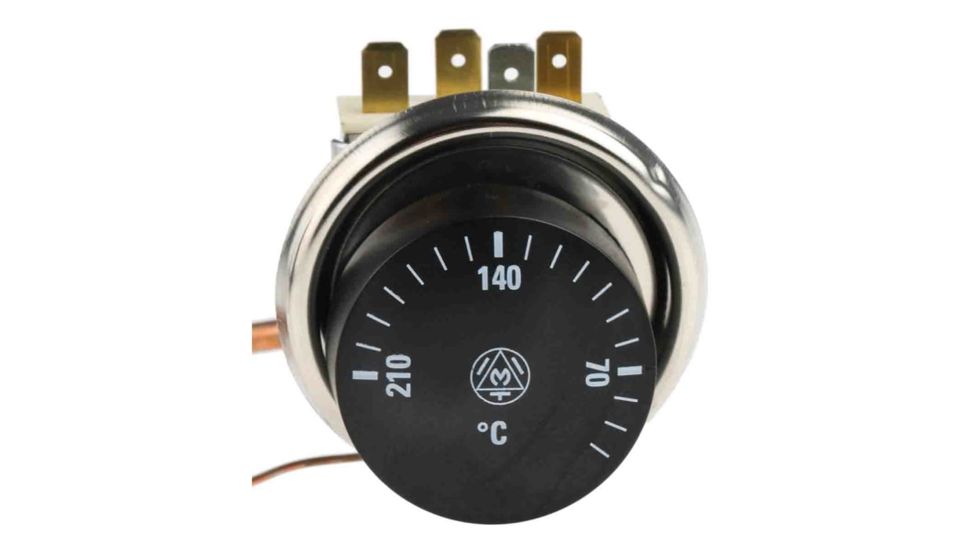 Thermostat RS PRO Capillaire, +40°C à +210°C, 1 RT