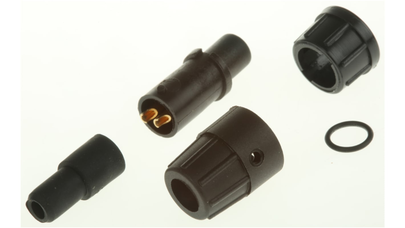 Switchcraft Circular Connector, 2 Contacts, Cable Mount, Subminiature Connector, Socket, Female, IP67, MICRO-CON-X