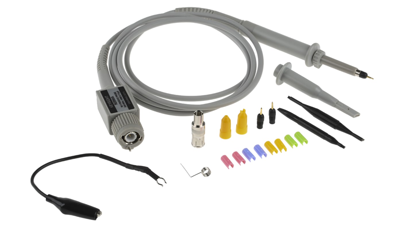 Sonda para osciloscopio Keysight Technologies N2890A, Pasivo, BNC, 500MHZ, 1:10, CAT II 300 V, 700ps