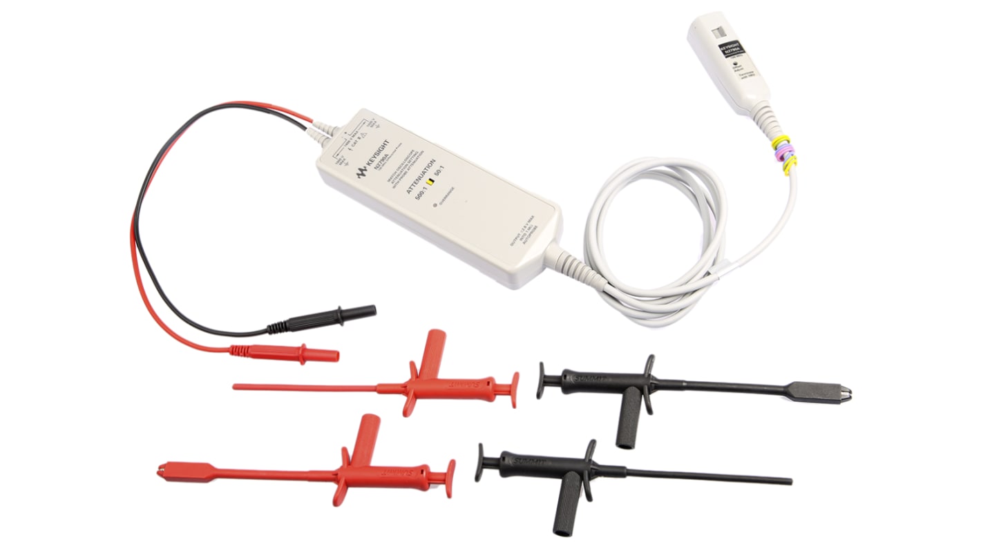 Sonda para osciloscopio Keysight Technologies N2790A, Diferencial, Alta Tensión, BNC, 100MHZ, 1:50, 1:500, CAT II