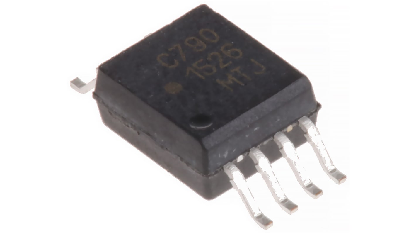 Amplificador de aislamiento ACPL-C790-000E, 3 → 5,5 V 1-Canales SOIC, 8-Pines