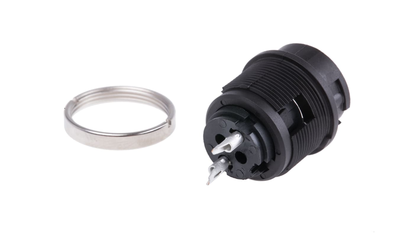 binder Circular Connector, 2 Contacts, Panel Mount, Miniature Connector, Socket, Female, IP40, 678 Series