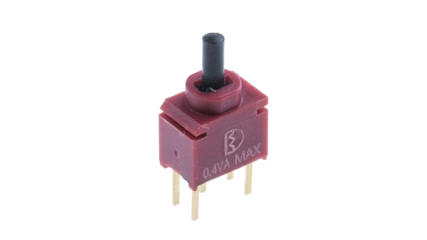 RS PRO Toggle Switch, PCB Mount, On-Off-On, SPDT, Through Hole Terminal