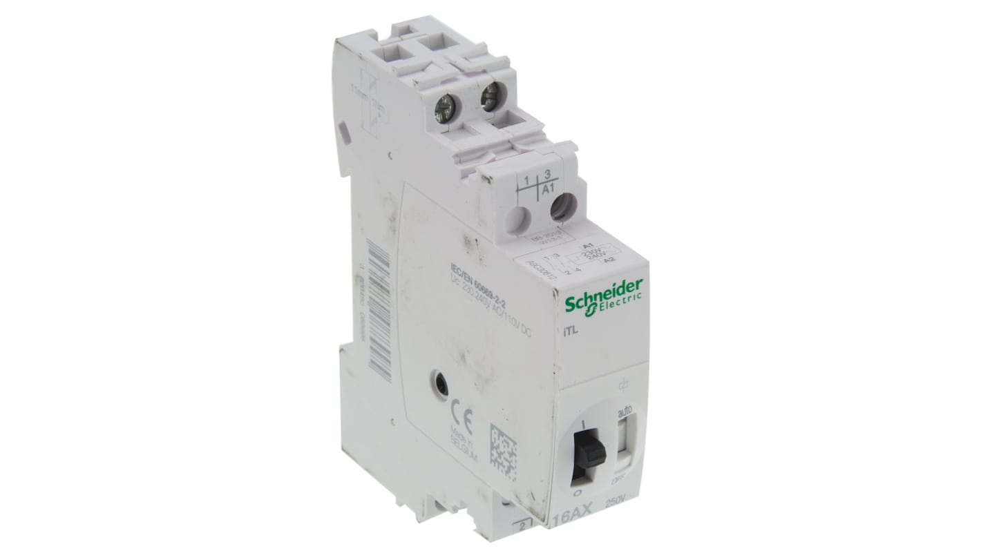 Impulse Relay With DP-NO Contacts, 110 V dc, 240 V ac Coil