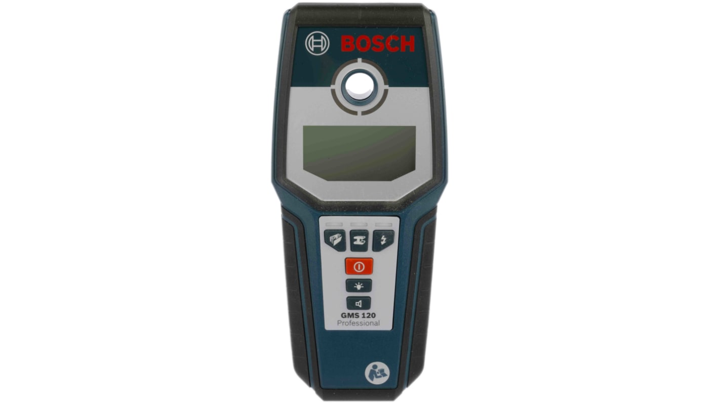 Bosch GMS 120 Wandscanner, 120mm, 50mm, LED-Display 270g, H. 32mm, B. 85mm