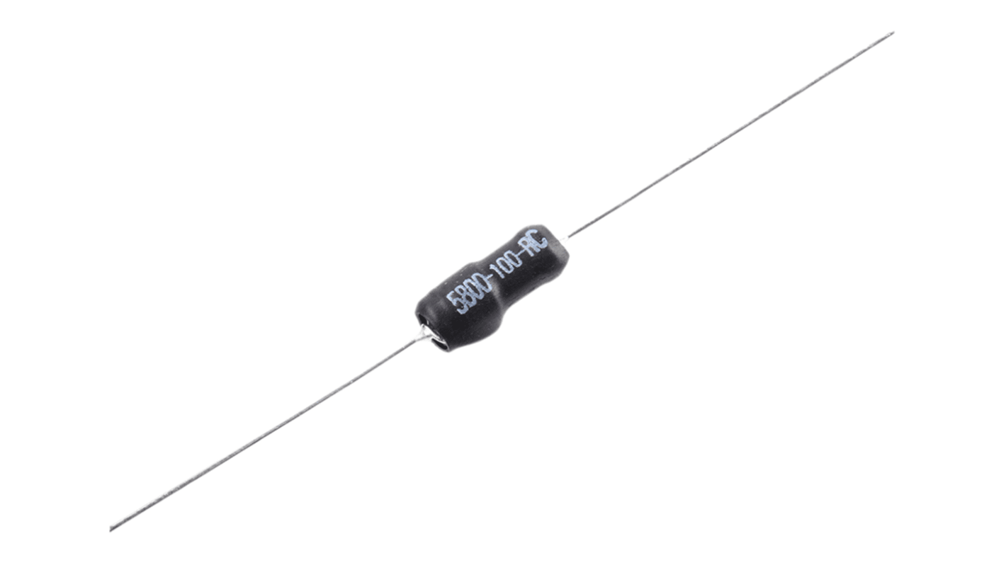 Bourns 10 μH ±10% Ferrite Bobbin Core Leaded Inductor, 1.28A Idc, 33mΩ Rdc, 5800