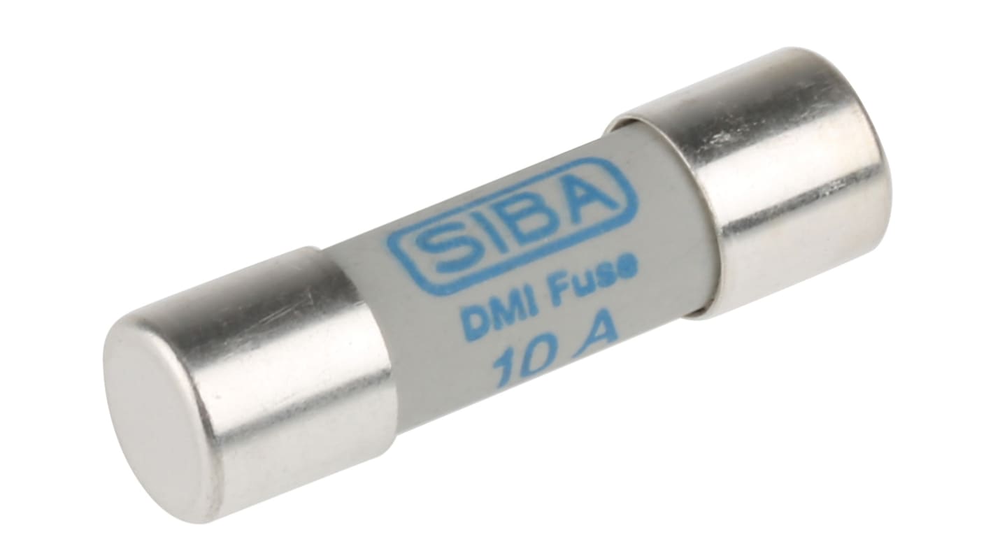 SIBA Üvegbiztosíték 10A 10 x 38mm 1kV ac