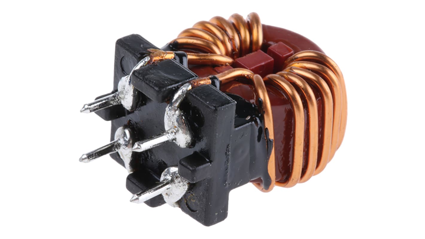 Inductance à mode commun, 350 μH, 8.5A, 5.5mΩ, ±30%, Séries WE-CMB HC