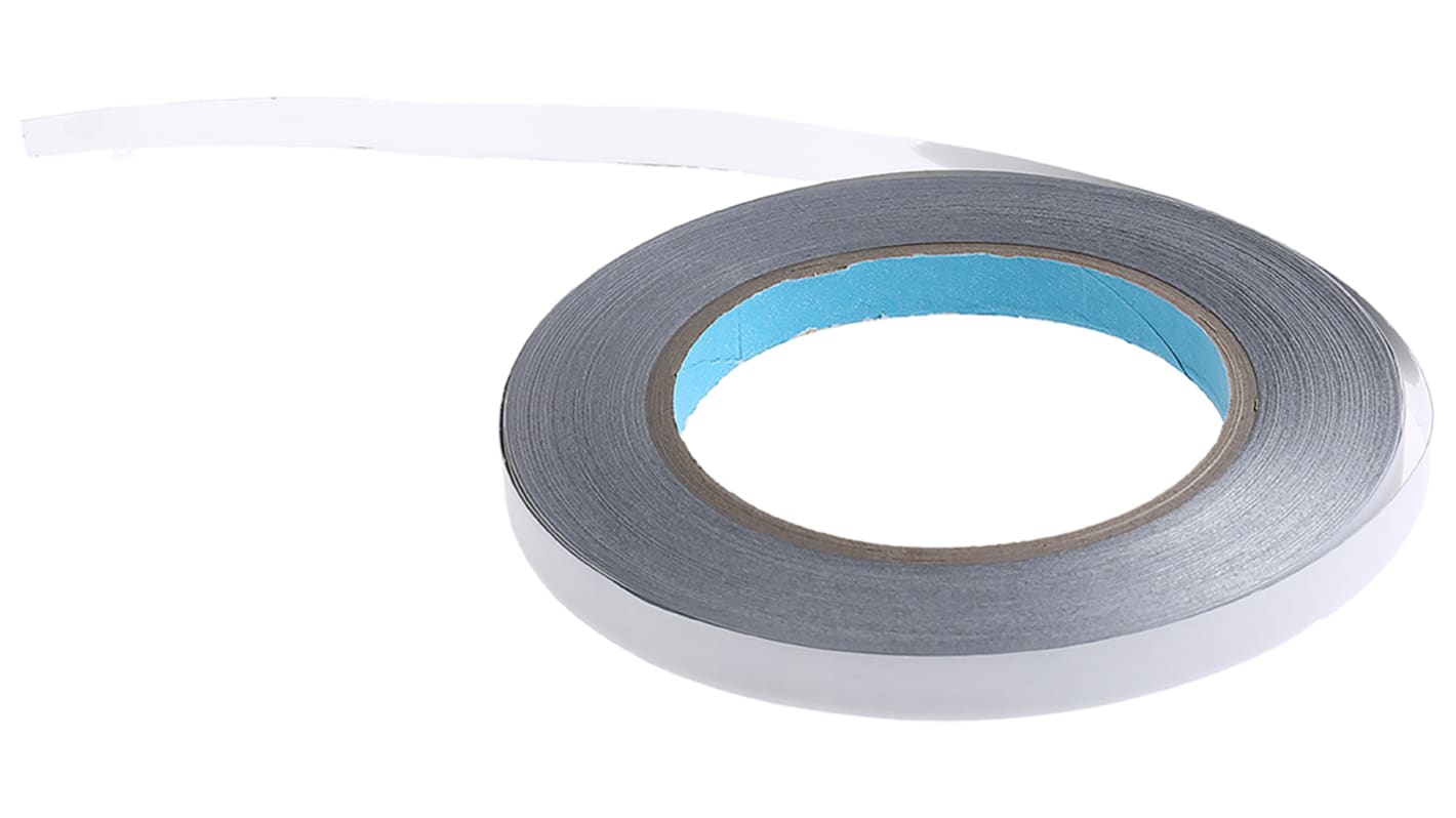 Würth Elektronik Metallband Aluminiumband leitend, Stärke 0.04mm, 10mm x 33m bis +155°C, Haftung 4,5 N/cm