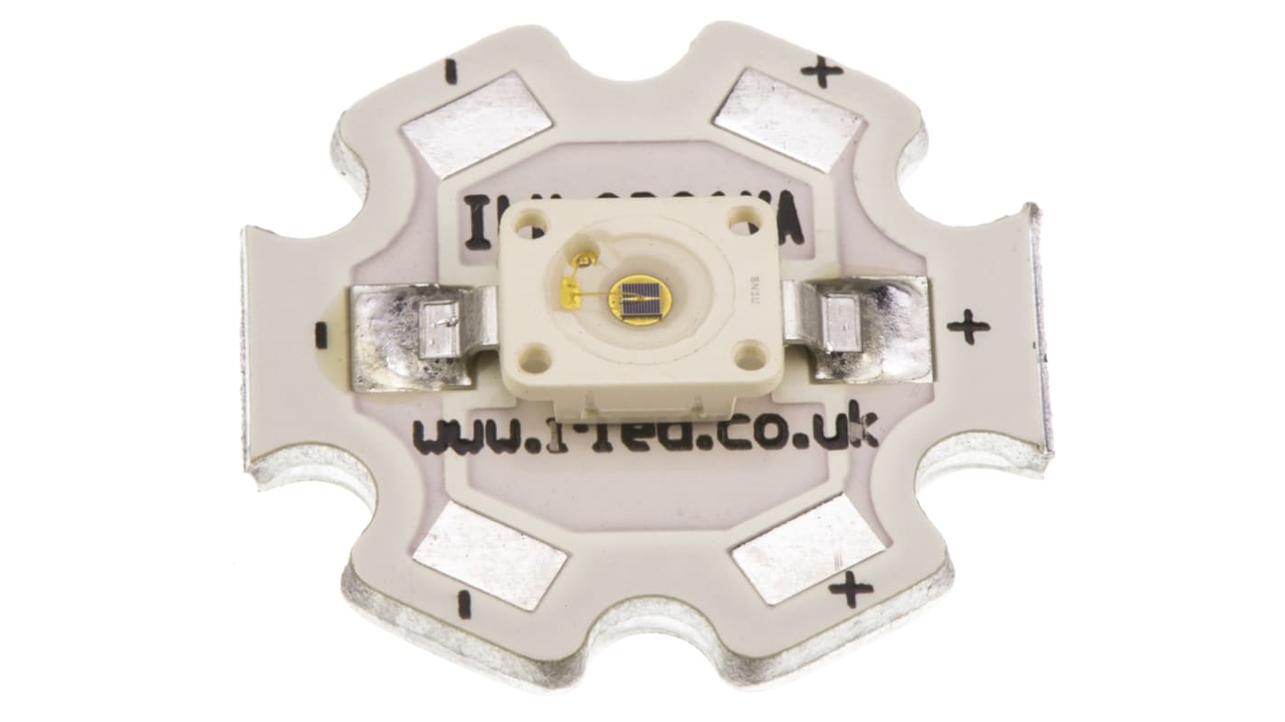 ILS, Dragon1IR PowerStar IR-Diode, PCB 500mW, 940nm, 650mW/sr, 120°, 2-Pin, Oberflächenmontage