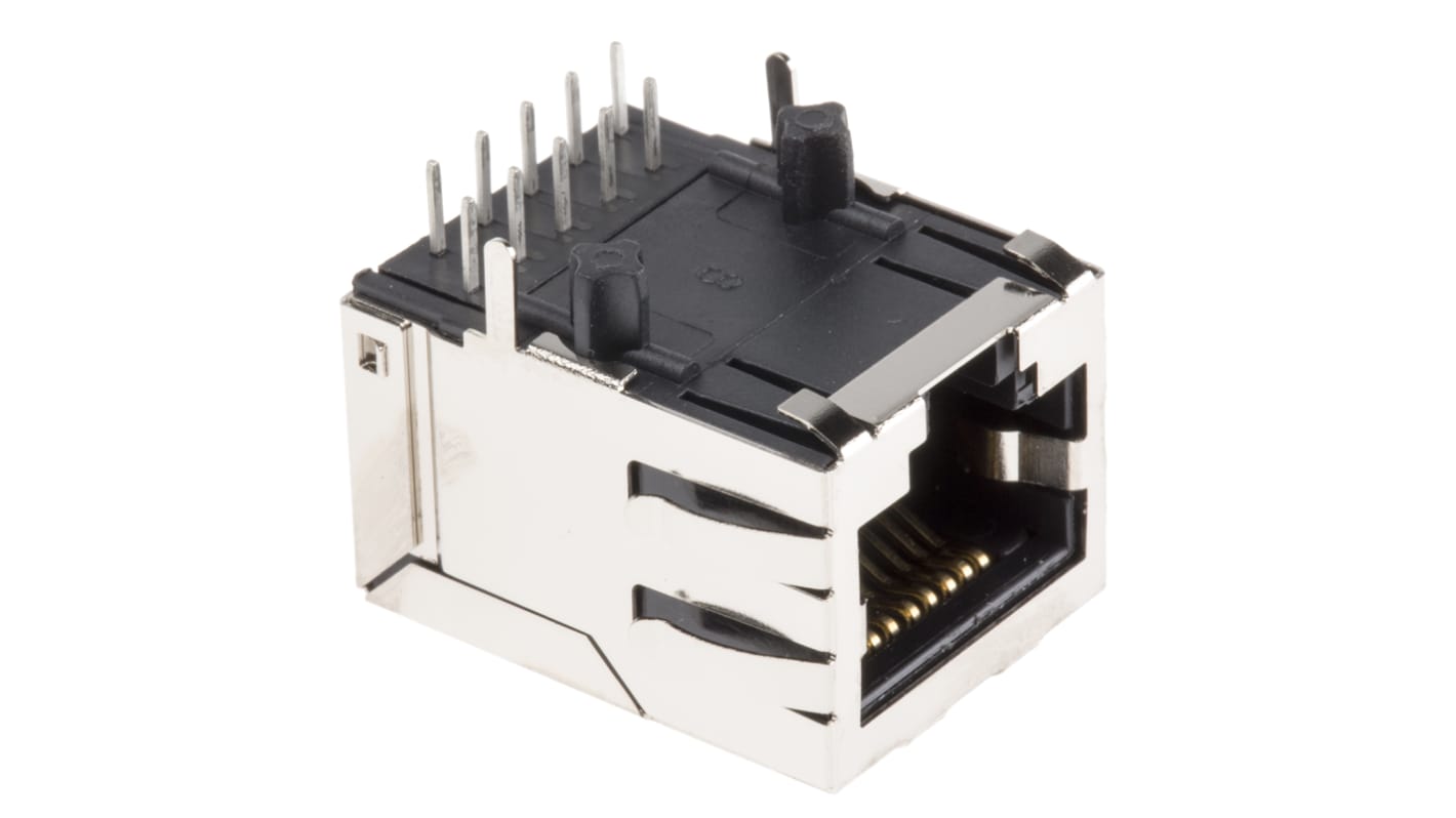 Złącze RJ45 Żeński Złącze RJ45 Halo Electronics, proste