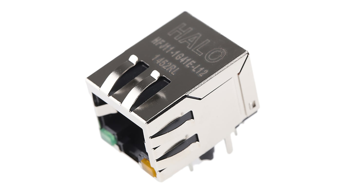 Halo Electronics FastJack Series Female RJ45 Connector, UTP Shield