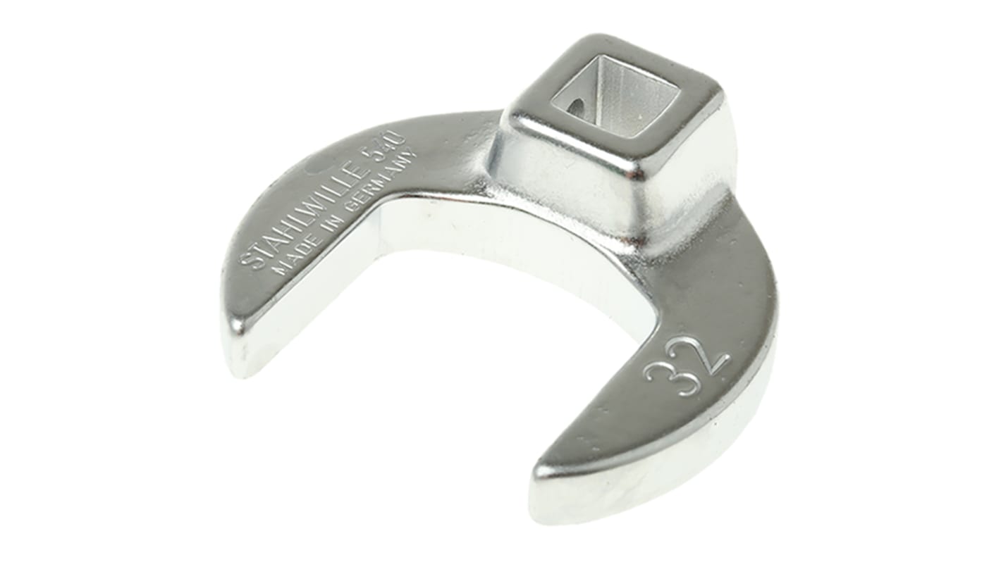 STAHLWILLE Spanner Head, 32.0 mm, Chrome Finish