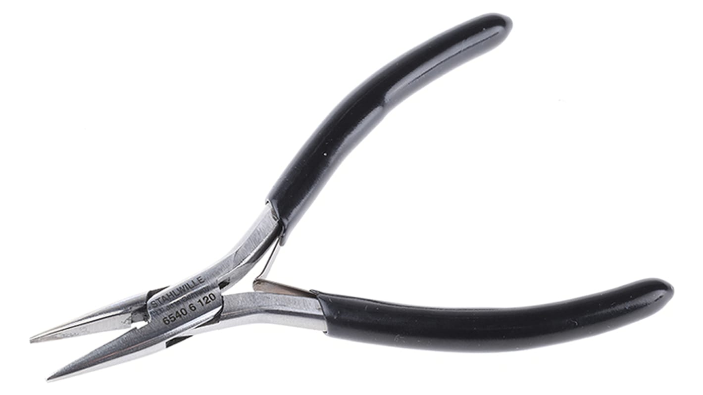 STAHLWILLE 654 Gripping pliers, 125 mm Overall, Straight Tip, 21mm Jaw, ESD