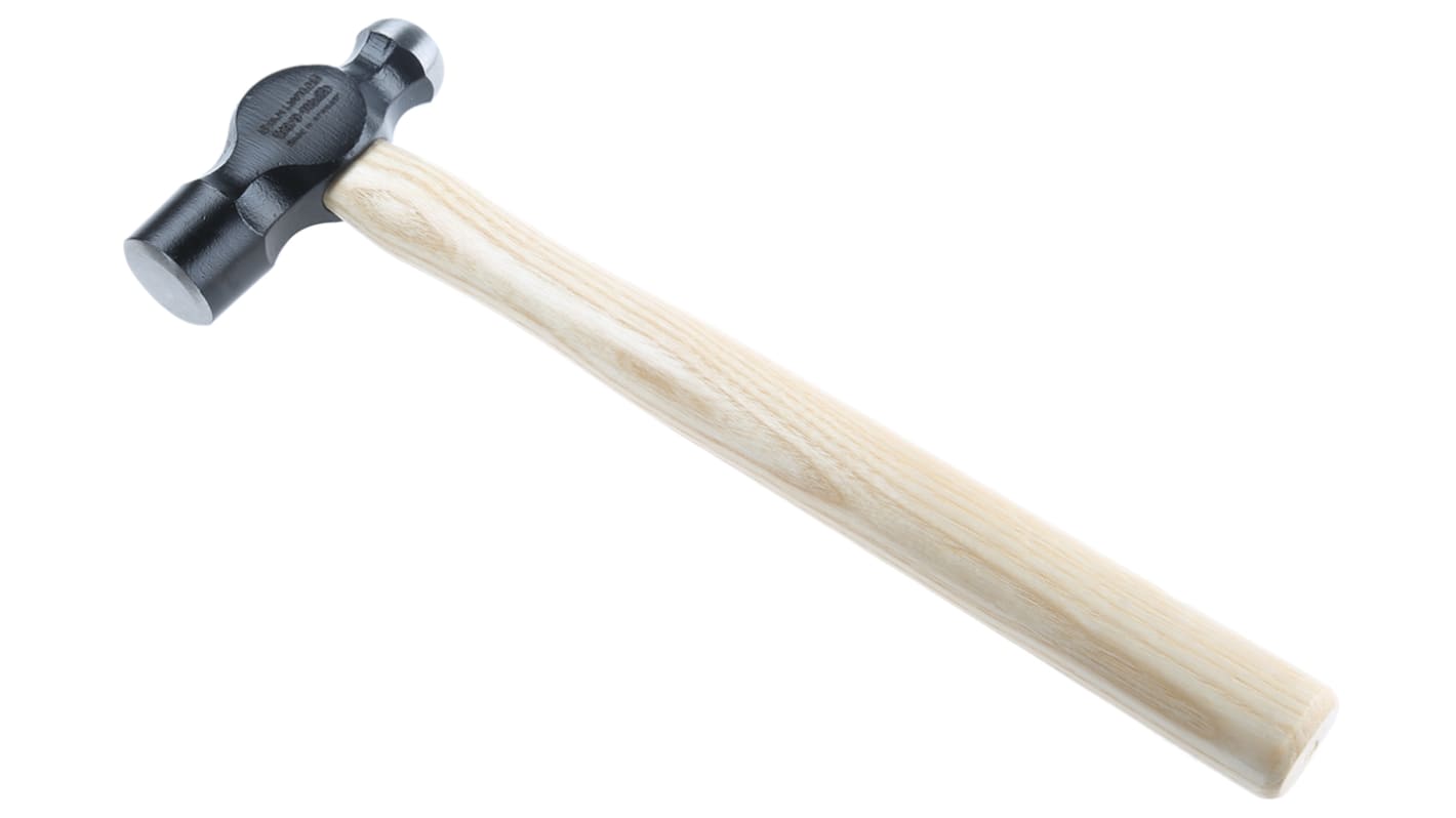 STAHLWILLE Alloy Steel Ball-Pein Hammer with Wood Handle, 680g