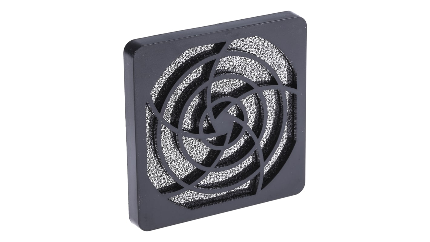 Filtre pour ventilateur RS PRO, 95.8 x 95.8mm de 92mm