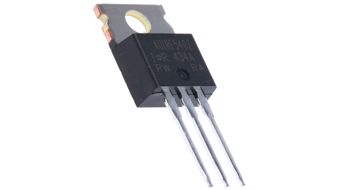 Infineon Nチャンネル MOSFET100 V 36 A スルーホール パッケージTO-220AB 3 ピン