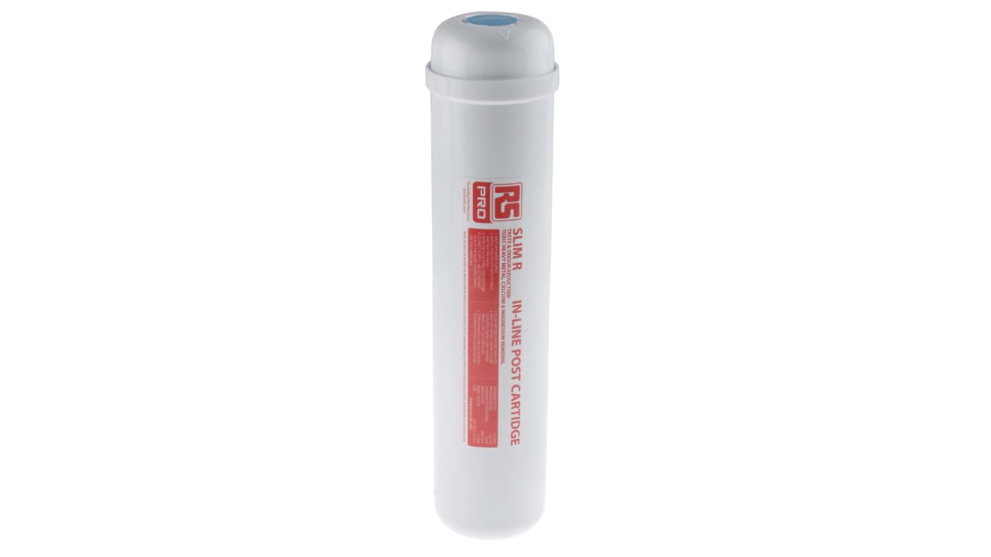 Cartucho de filtro de agua RS PRO, 5l/min, 5bar, para usar con CalSlim