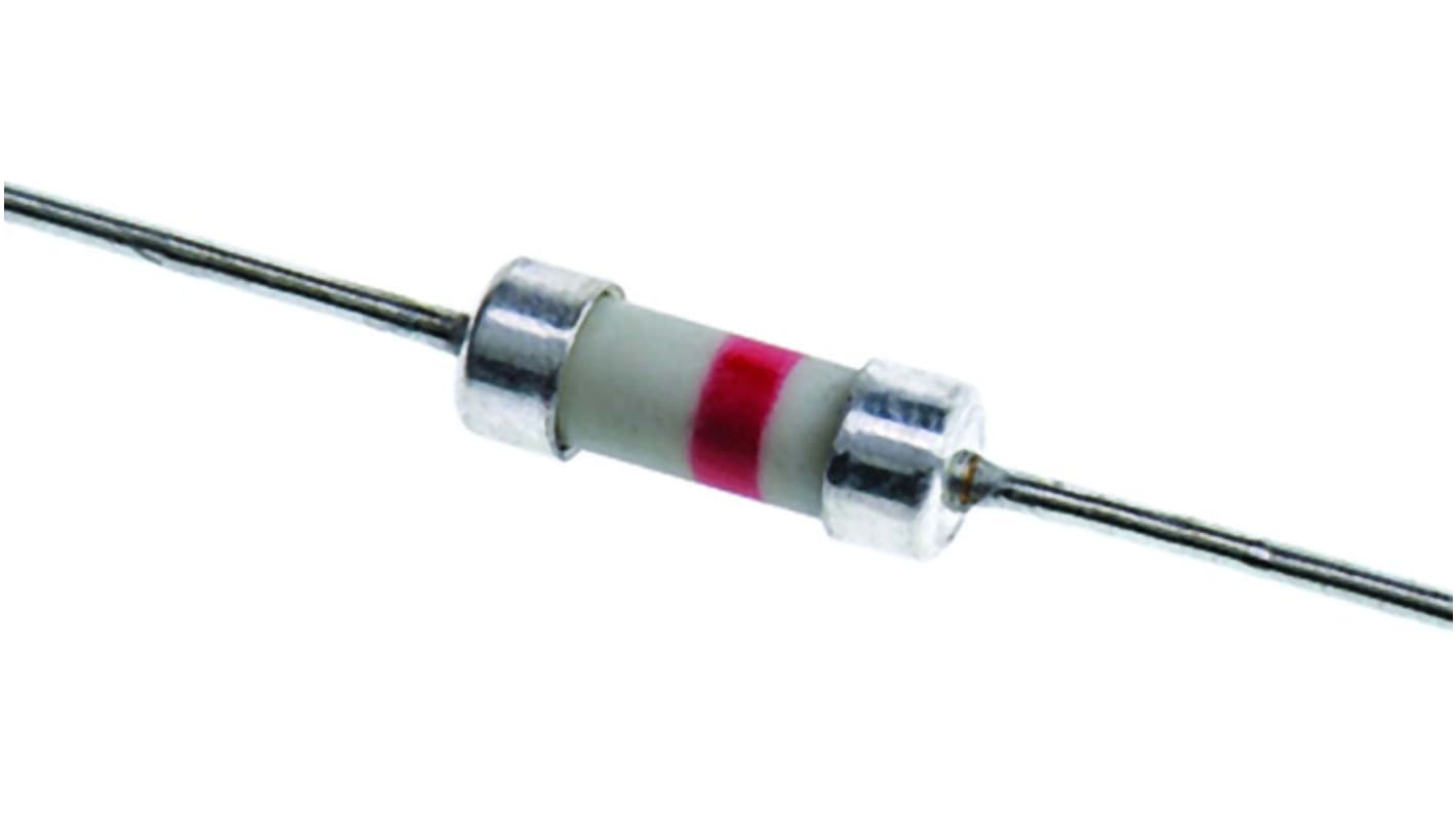 Fusible de cartucho cerámico Littelfuse, serie 242, 250V ac/dc, 250mA, 3 x 8.4mm, acción rápida