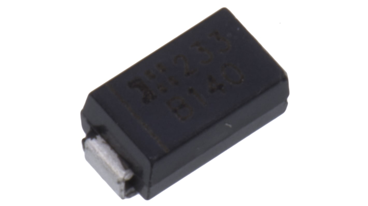 Diodes Inc 40V 1A, Schottky Diode, 2-Pin DO-214AC B140-13-F