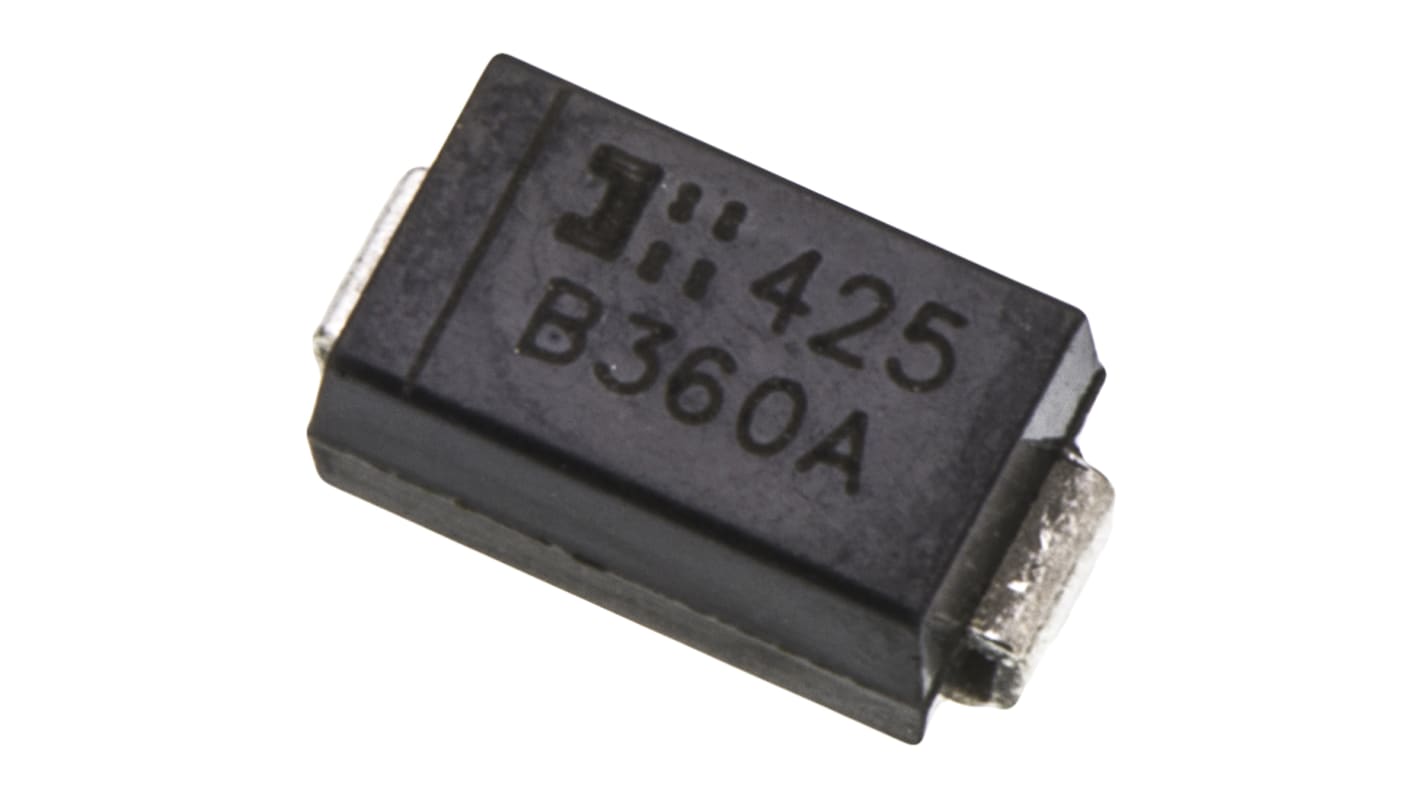 DiodesZetex 整流ダイオード, 3A, 60V 表面実装, 2-Pin DO-214AC (SMA) ショットキーバリア 700mV