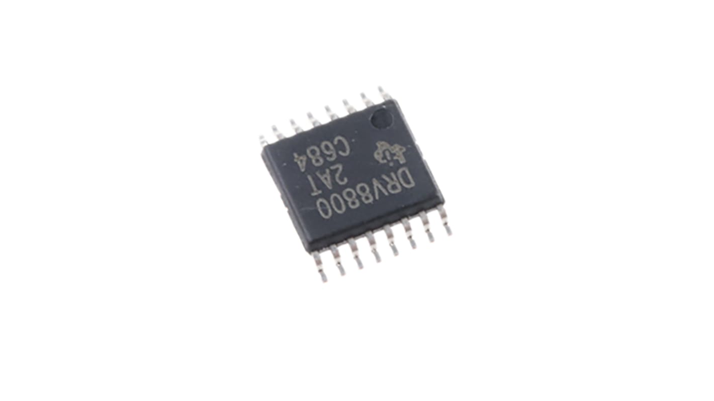 Texas Instruments DRV8800PWP,  Brushed Motor Driver IC, 36 V 1.8A 16-Pin, HTSSOP