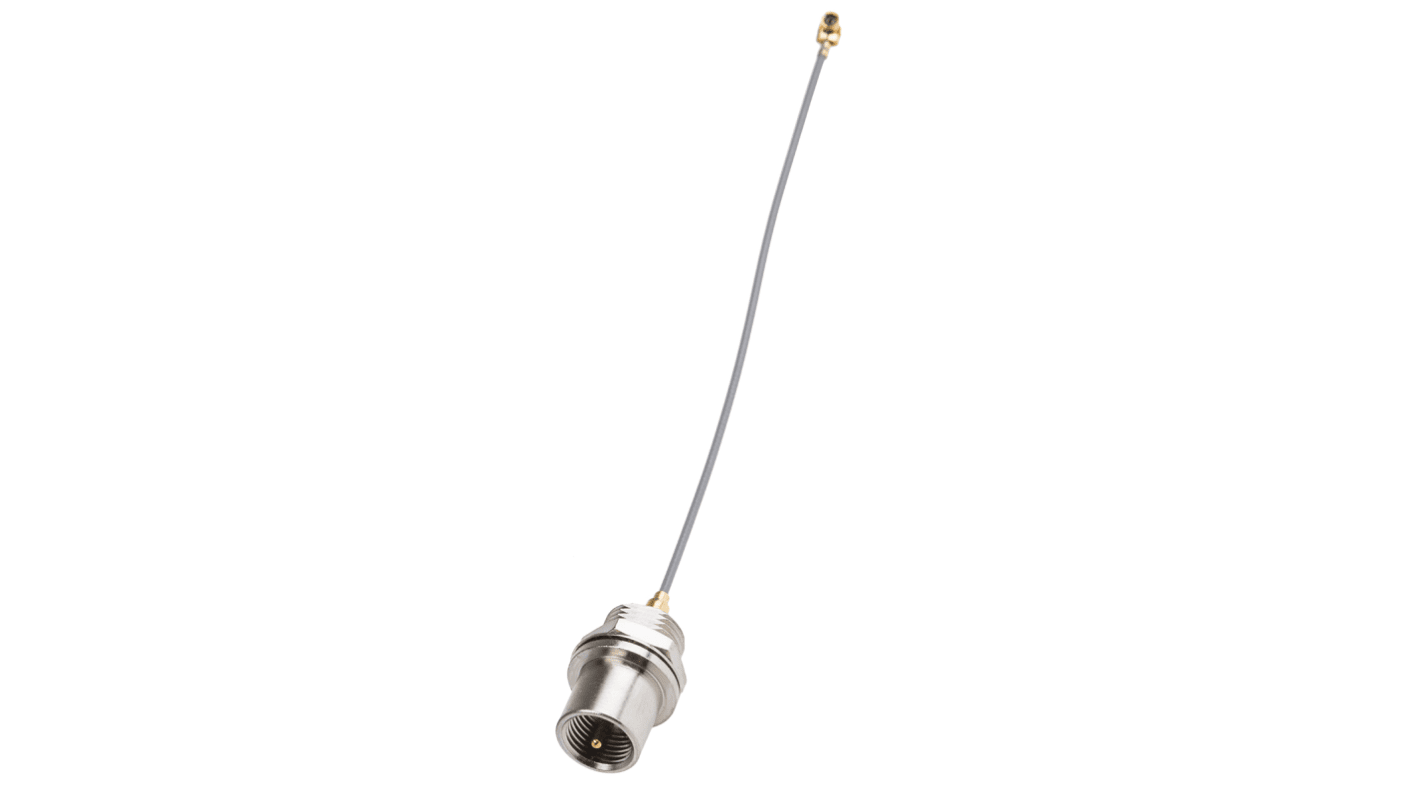 RS PRO 50Ω RF adapter, Retvinklet, A: SMT Han til B: FME Han, 6GHz