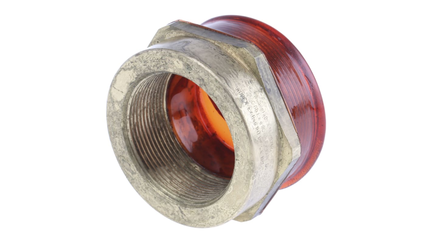 Kopex Reducer, Conduit Fitting, 50mm Nominal Size, M50 → M40, Brass