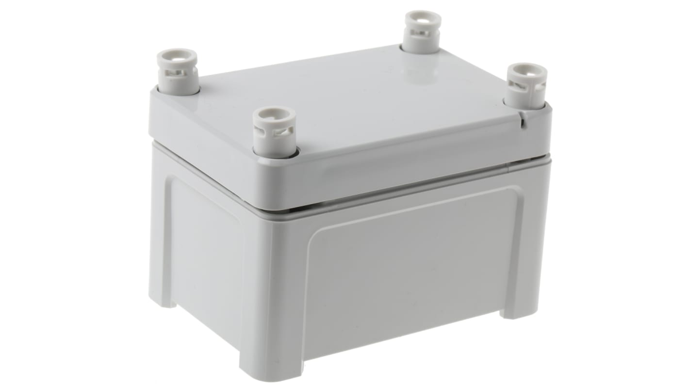 Caja Fibox de ABS Gris, 95 x 65 x 60mm, IP65