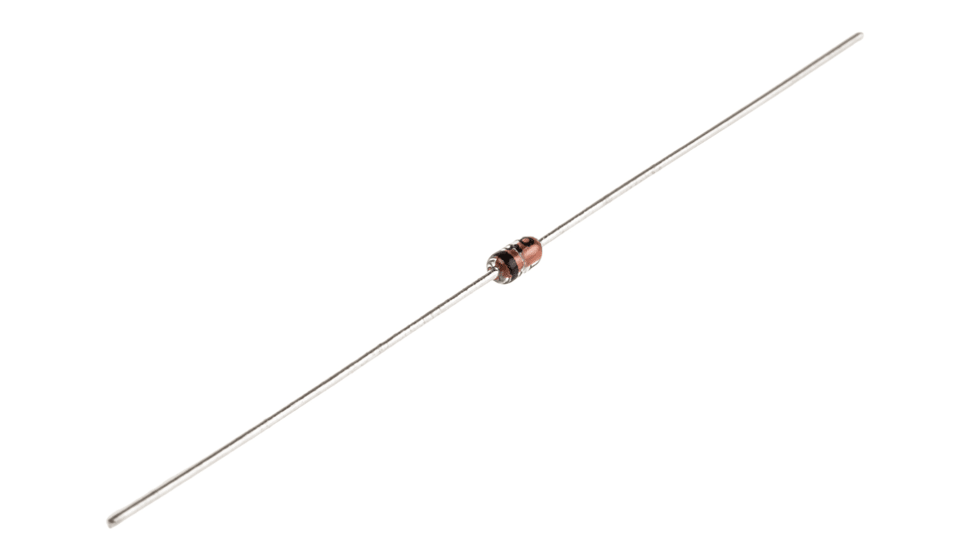 Diode à usage général, 400mA, 100V, DO-35, 2 broches