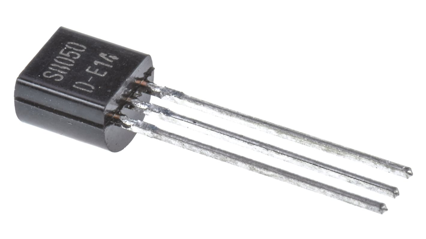 Transistor, SS8050DBU, NPN 1,5 A 25 V TO-92, 3 pines, Simple