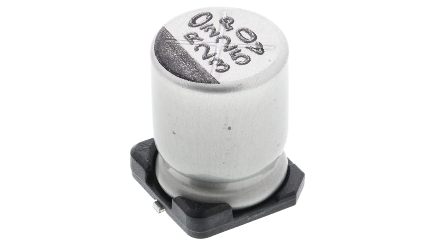 Nichicon WT, SMD Aluminium-Elektrolyt Kondensator 220μF ±20% / 35V dc, Ø 8mm x 10mm, bis 105°C