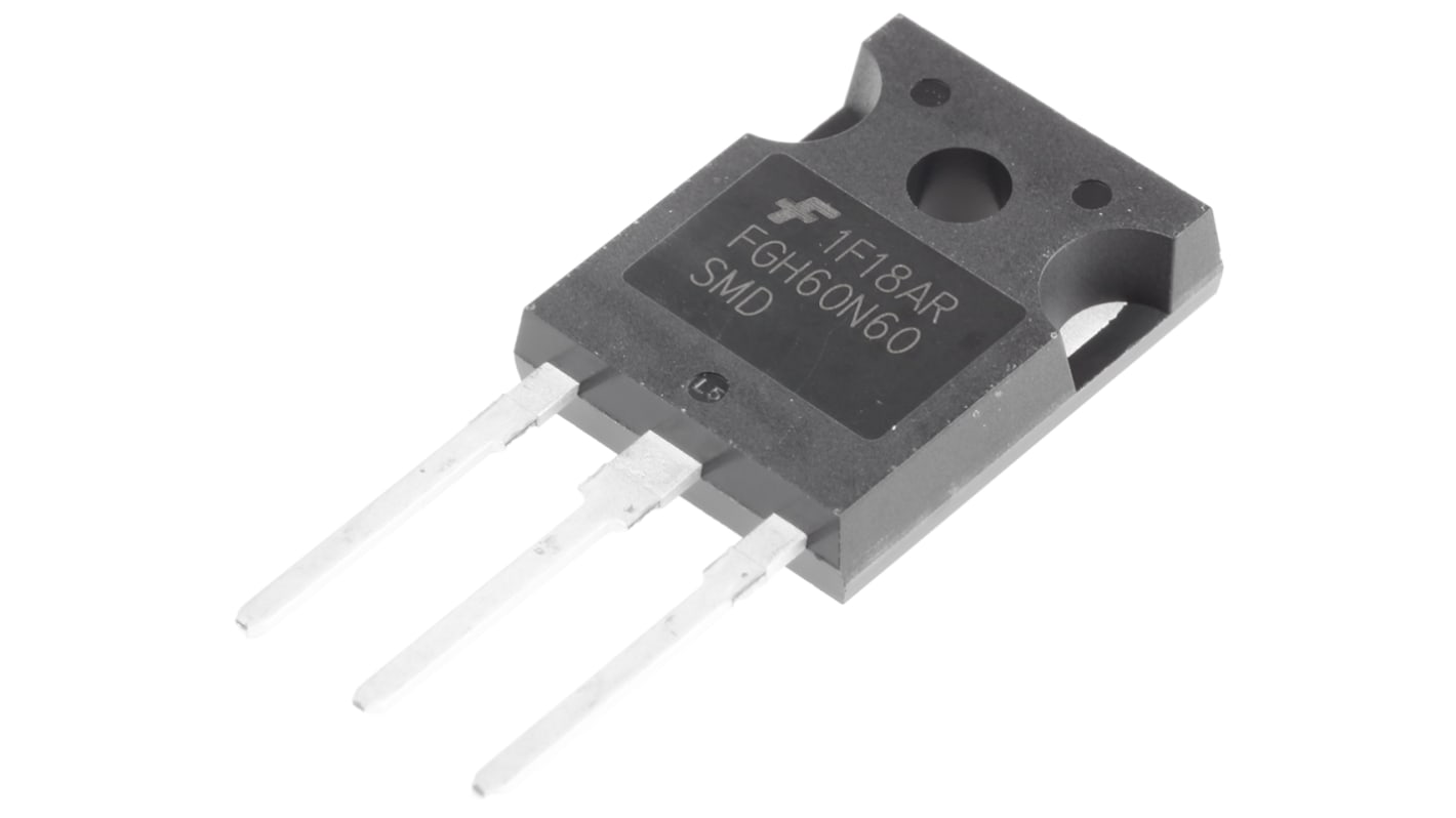 IGBT Ic 120 A Uce 600 V TO-247AB Pojedynczy kanał: N 600 W