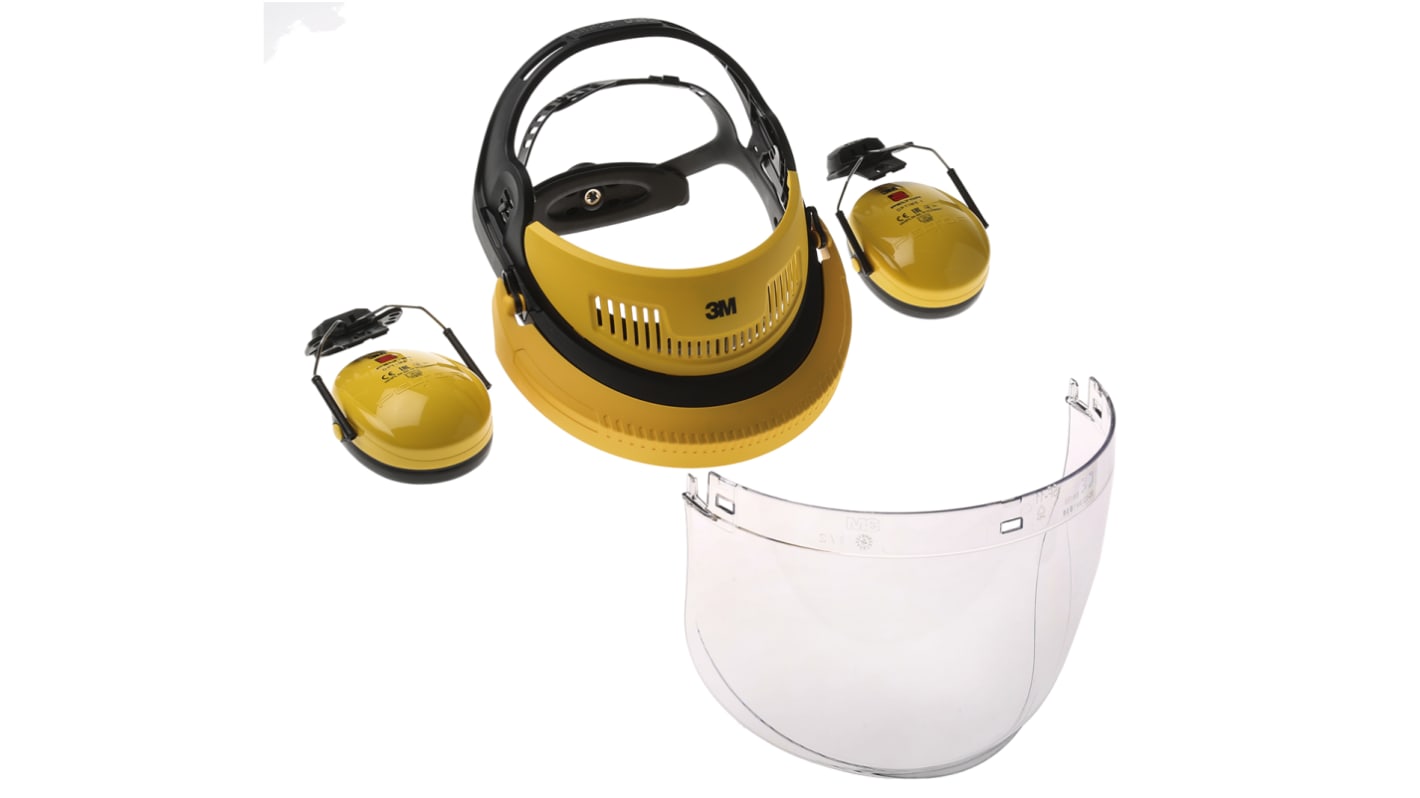 G500V5FH510-GU | 3M PC Face Shield with Face Guard | RS