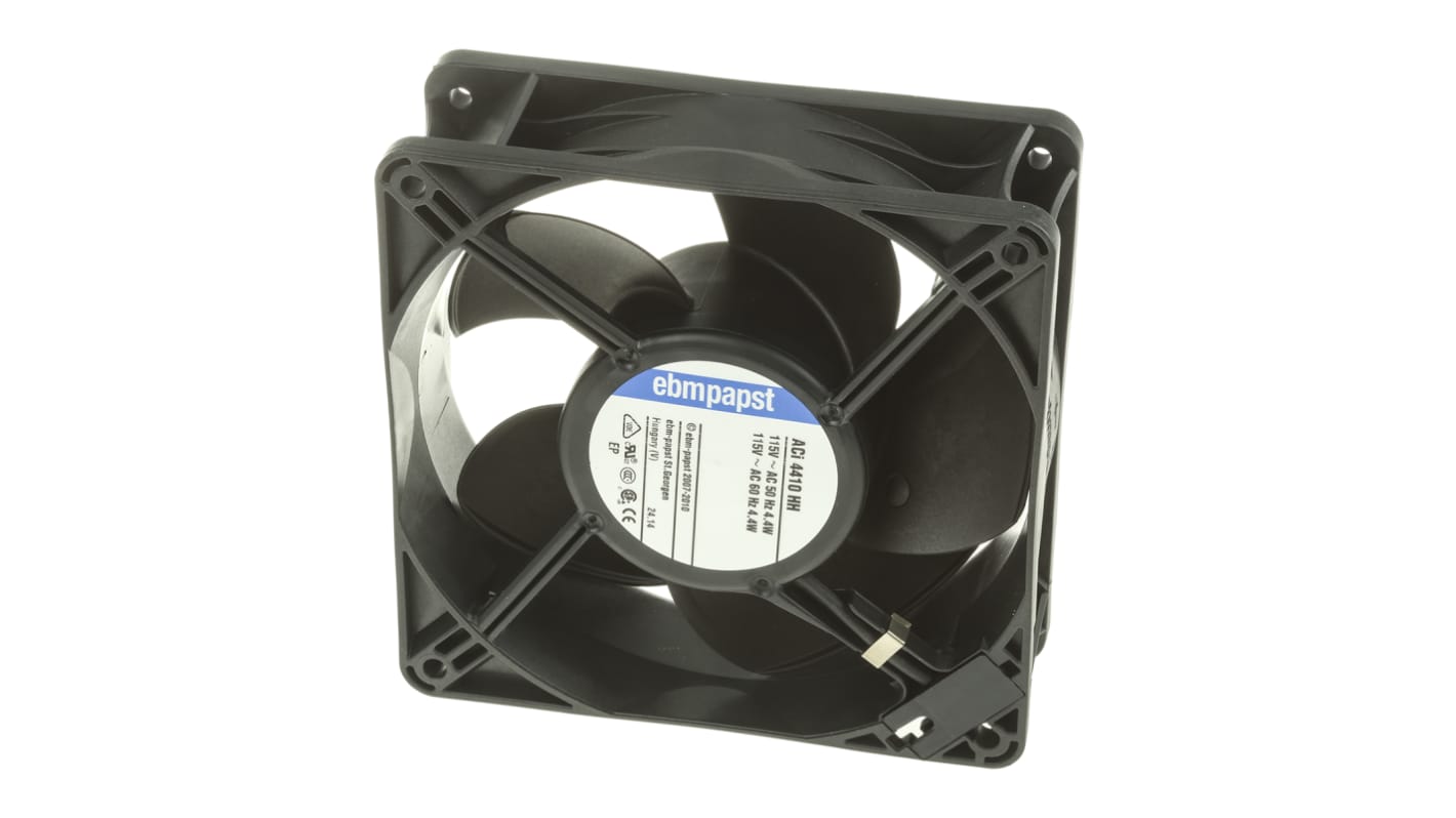 Ventilateur axial ACi 4400 ebm-papst 115 V ac, 175m³/h, 119 x 119 x 38mm, 4.4W