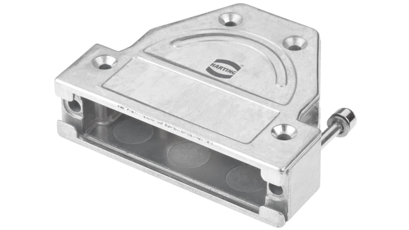 Capot Sub-D HARTING série D-sub, 25 contacts, en Métal boîtier B