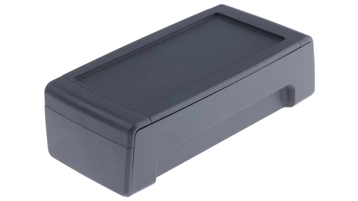 Caja de consola Bopla, serie Circum, de ABS de color Gris grafito, 74.7 x 147 x 42mm