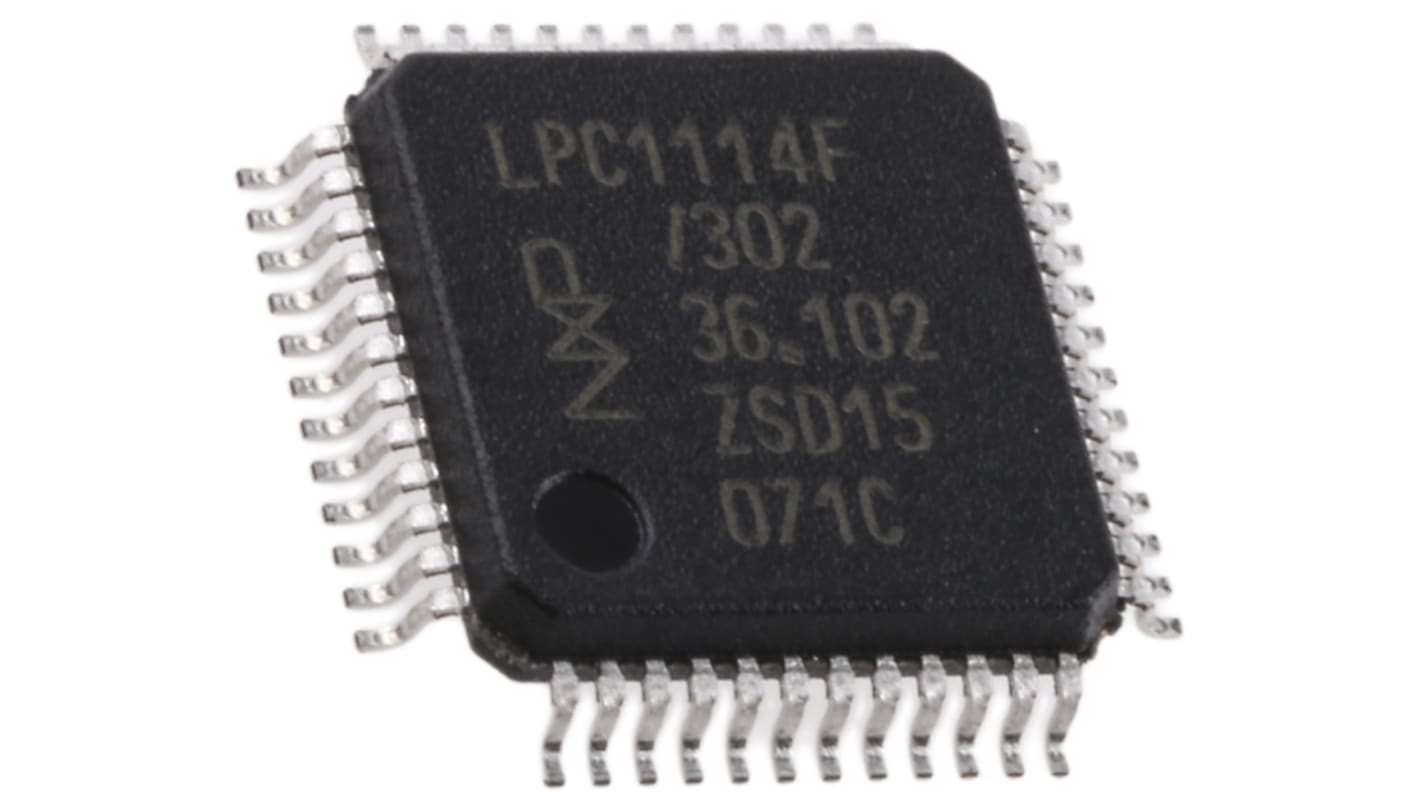 NXP LPC1114FBD48/302,1, 32bit ARM Cortex M0 Microcontroller, LPC1100L, 50MHz, 32 kB Flash, 48-Pin LQFP