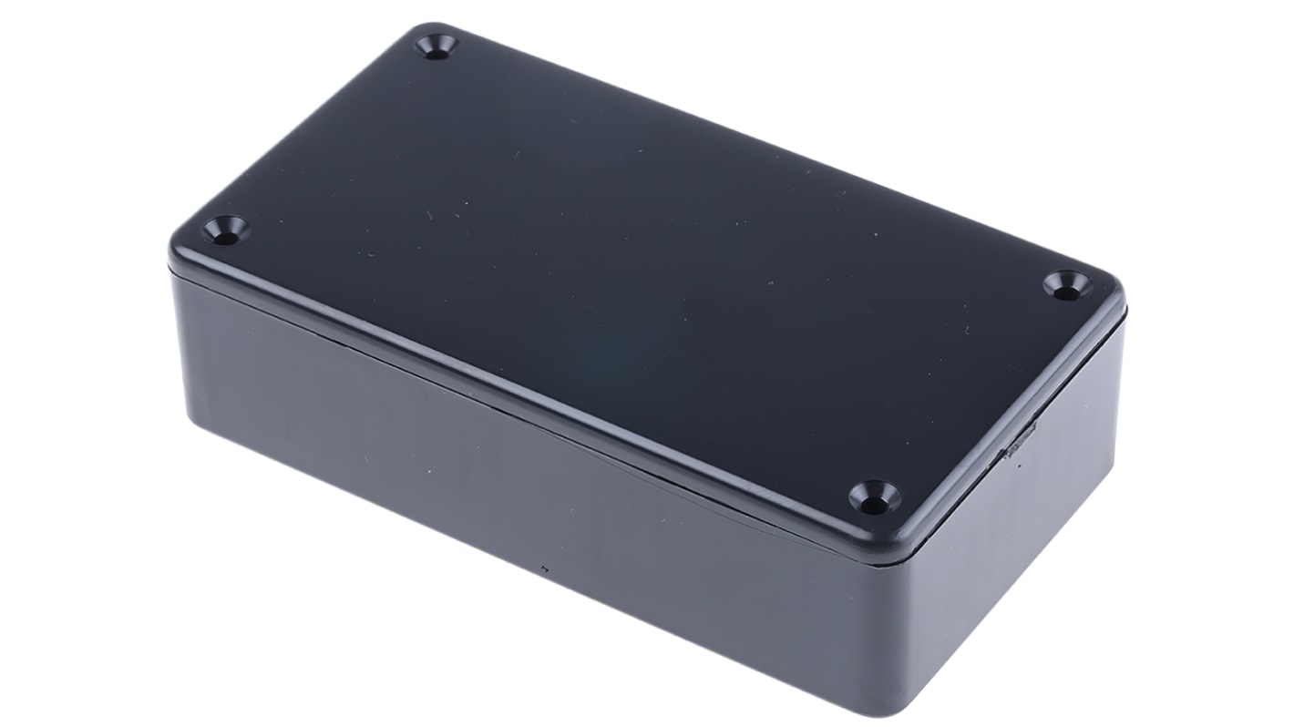 Caja Hammond de ABS Negro, 112 x 62 x 27mm, IP54