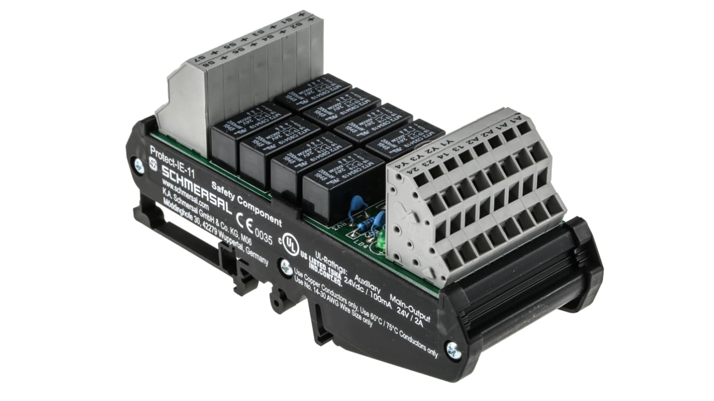 Schmersal PROTECT-IE Series Output Module, 0 Inputs, 6 Outputs, 24 V dc