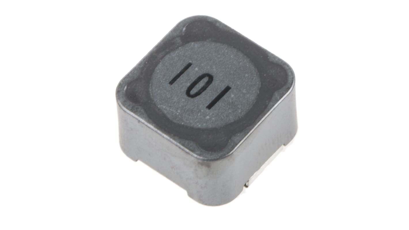 Inductor de montaje en superficie bobinado RS PRO, 100 μH, ±20%, apantallado 27, 1.7A Idc