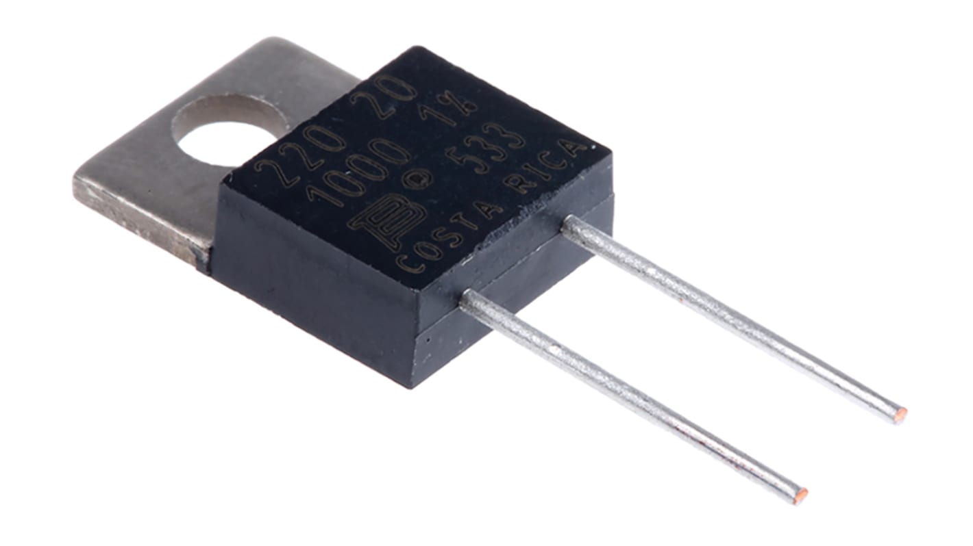 Bourns 100Ω Metal Film Resistor 20W ±1% PWR220T-20-1000F