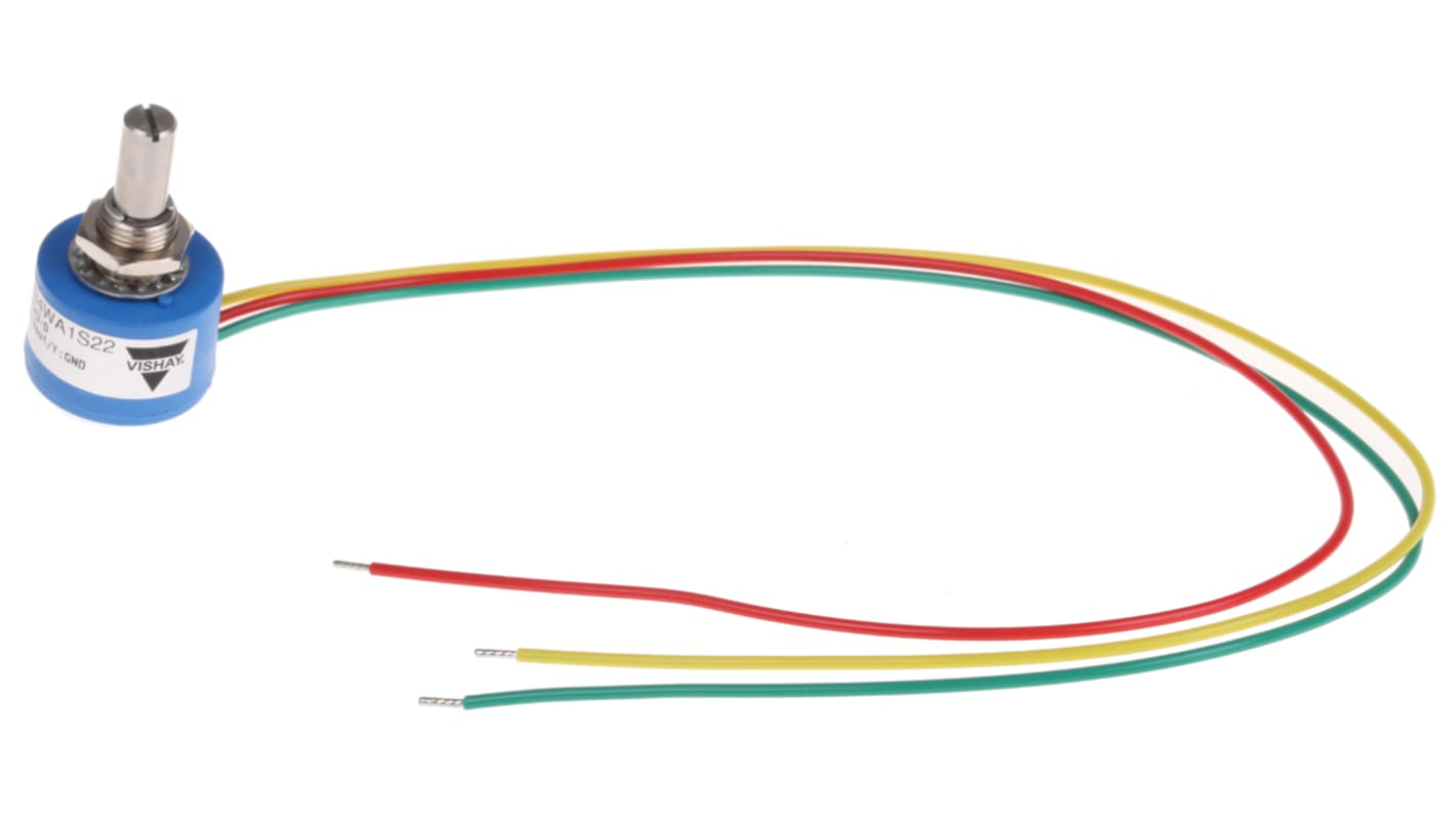 Vishay Rotary Potentiometer Panel Mount, 351HE0B4WA1S22