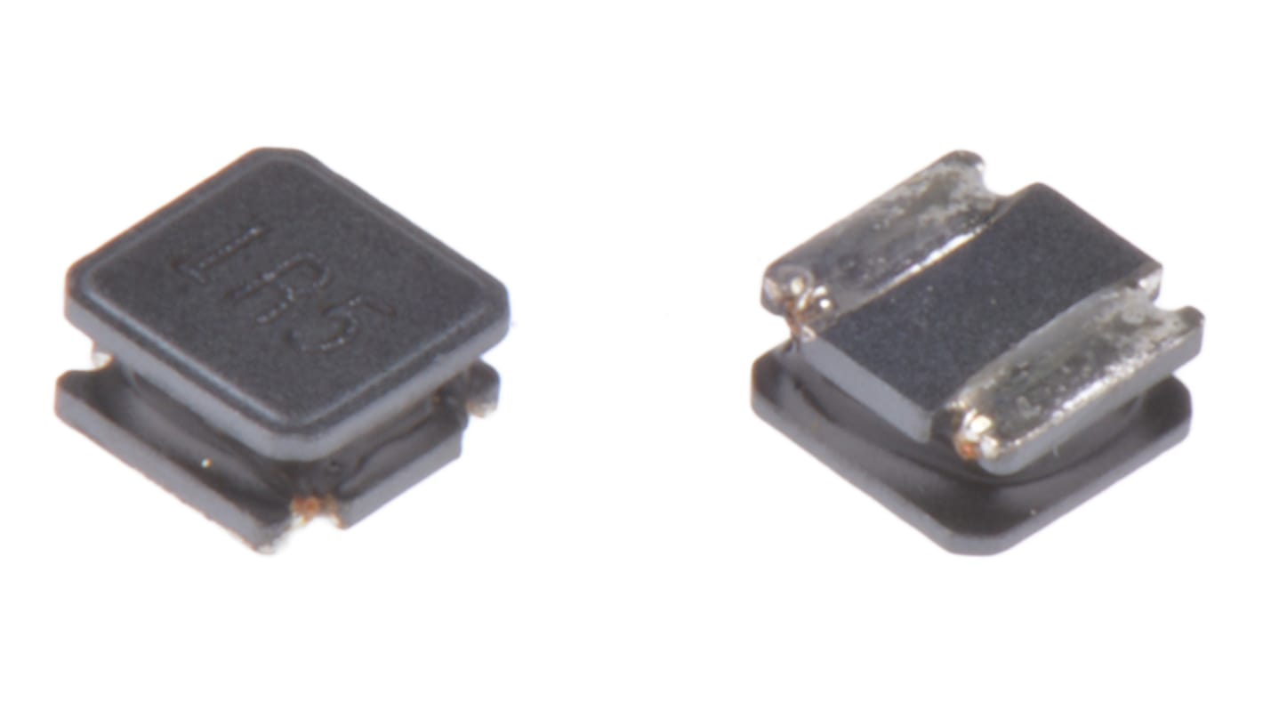 Bourns, SRN3015, 3015 Shielded Wire-wound SMD Inductor with a Ferrite Core, 1.5 μH ±30% Semi-Shielded 2.1A Idc Q:16