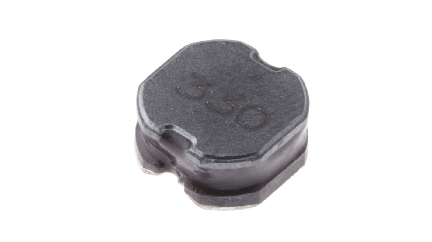 Bourns, SRN8040, 8040 Shielded Wire-wound SMD Inductor with a Ferrite Core, 33 μH ±20% Semi-Shielded 1.7A Idc Q:20