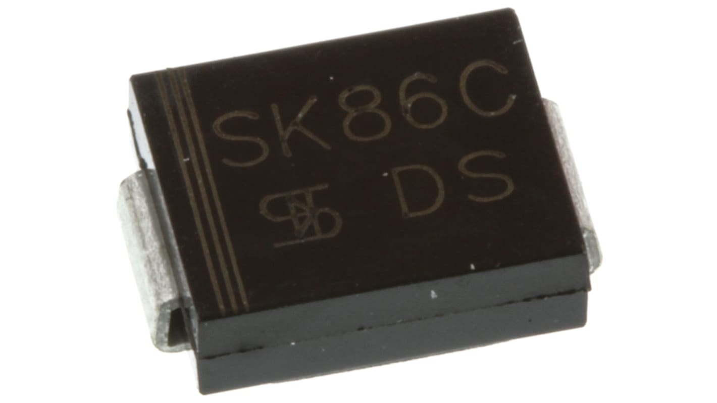 Taiwan Semiconductor 整流ダイオード, 8A, 60V 表面実装, 2-Pin DO-214AB (SMC) ショットキー 750mV