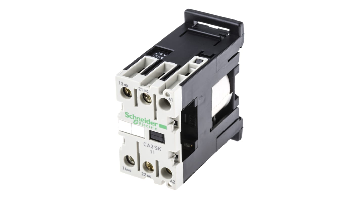 Contattore Schneider Electric, serie CA3SK, 1 NO + 1 NC, 10 A