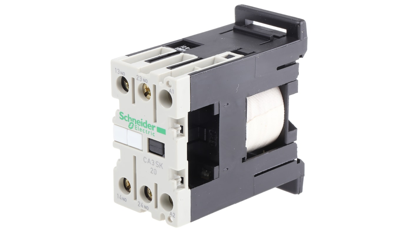 Contattore Schneider Electric, serie CA3SK, 2 N/A, 10 A