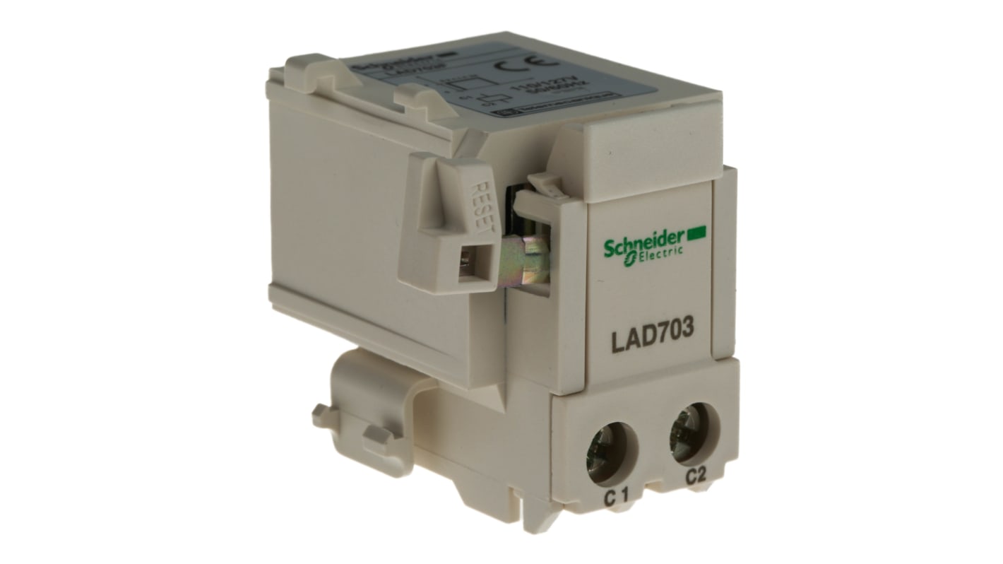 Schneider Electric TeSys LAD Geräteschutzschalter Fernauslösungsgerät, für Serie Serie LR3D, Serie LRD, 110V ac/dc