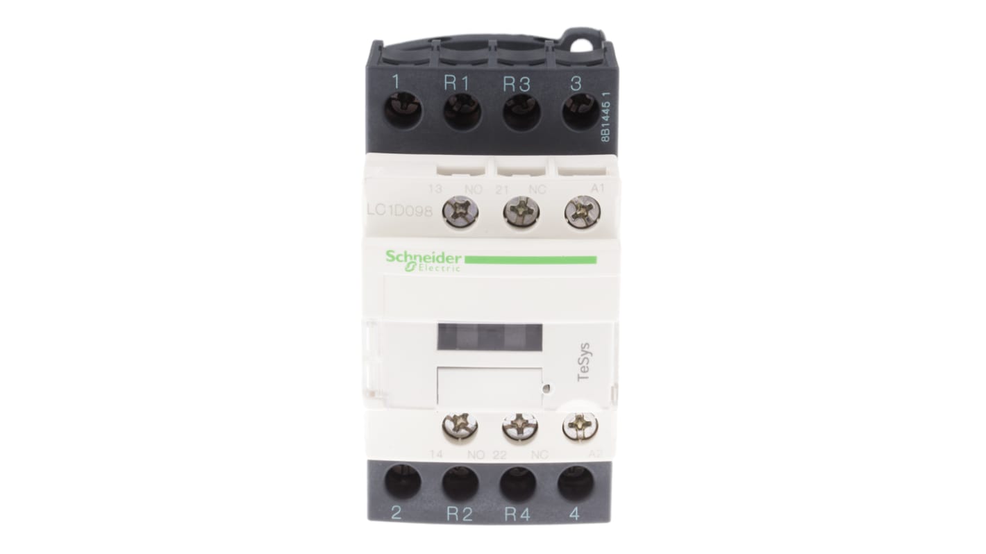 Schneider Electric LC1D Series Contactor, 230 V ac Coil, 4-Pole, 9 A, 2NO + 2NC, 690 V ac/dc